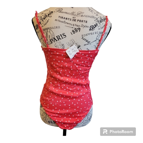 NWT ZARA Red Bodysuit with ⭐White Stars ⭐ - Picture 7 of 13